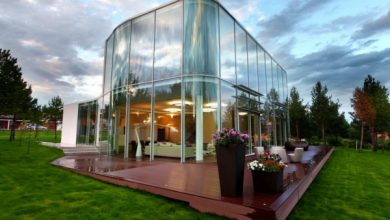 Фото - Дом из стекла: технологические особенности конструкций с прозрачными фасадами